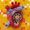 "CLOCKWORK HEART" - ANATOMICAL HEART SCULPTURE