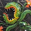 "MAN EATER" - CARNIVOROUS PLANT MOSAIC