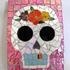 "BLUSH" - SUGAR SKULL MOSAIC