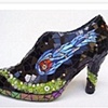 "SPACE CASE" - MOSAIC SHOE SCULPTURE