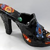 "SPACE WALKER" - MOSAIC HIGH HEEL SHOE