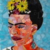 "TIMELESS (FRIDA)" - MOSAIC PORTRAIT