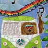 PEACE, LOVE & HAIRINESS - SASQUATCH MOSAIC
