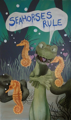 "Under the Sea" prom photo backdrop