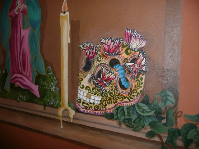 Detail, La Muerte es Renacimiento, (Death is Rebirth)