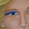 Detail, Las Vegas Showgirl (face)