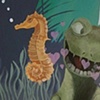 "Under the Sea" prom photo backdrop
