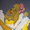 Detail, Poodle Can-Can for Le Moulin Pooch