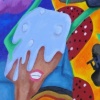 Detail, Pizza Place Beach Party