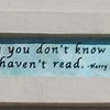 Detail, The Only Thing You Don't Know...