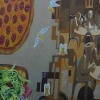 Mural additions at The Pizza Place