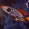 "Space Ball" prom photo backdrop