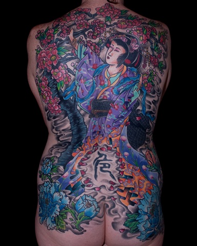 Geisha backpiece