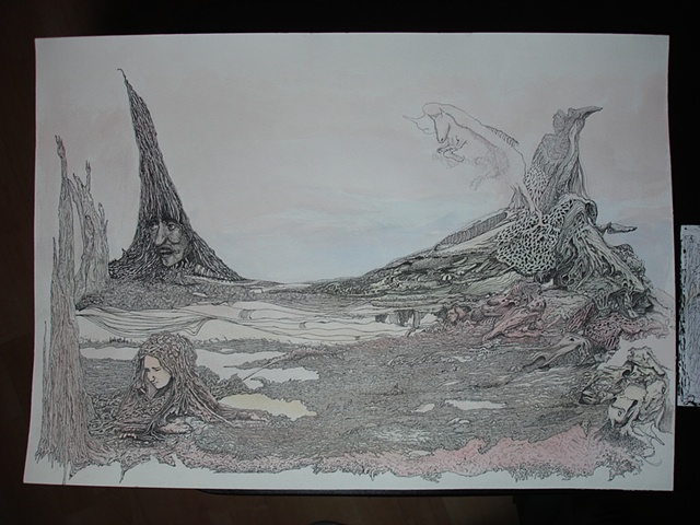 the beginning process for the "Vital Coral"