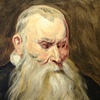 Copy of  "Study Head of an Old Man with a White Beard, ca 1617-20" at the Metropolitan Museum of Art, New York City
