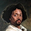 Copy of   "Juan de Pareja, ca 1650"  (Diego Rodr&iacute;guez de Silva y Vel&aacute;zquez)  at  the  Metropolitan  Museum  of  Art,  New  York  City