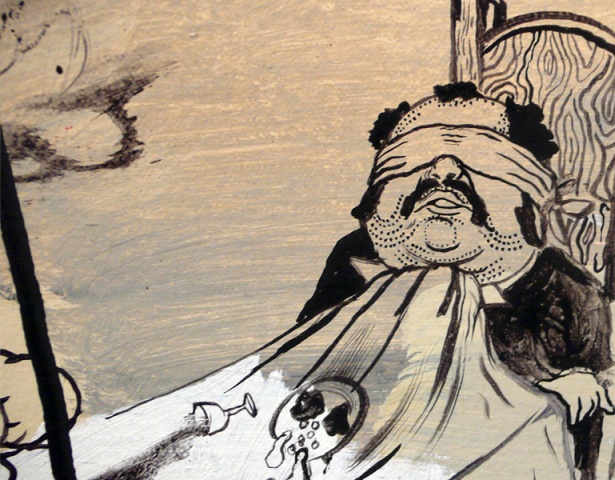 "Past Summer"  detail 3