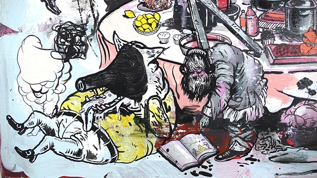 "Table Manners" detail