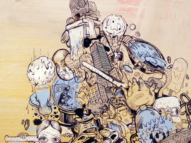 "Short Stack" detail 1