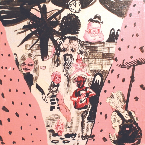 "Pink Curtain"