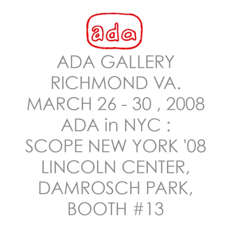 ADA GALLERY @ SCOPE ART FAIR  NYC @))*
