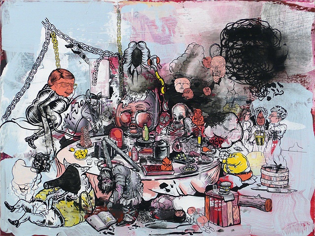  daniel davidson drawing dirty art painting ada new york artist sloan painter gallery SFAI