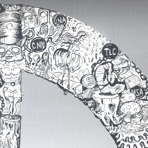 "Peace II" (detail)