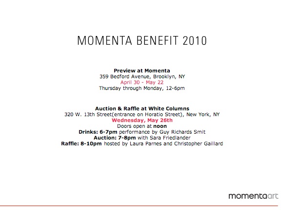 Momenta Art Auction