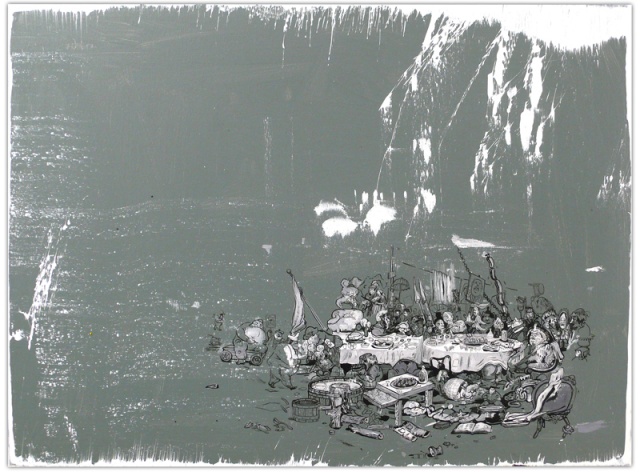 "The Election (After W. Hogarth)"