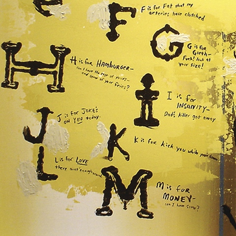 Alphabet of Hard Knocks (detail)