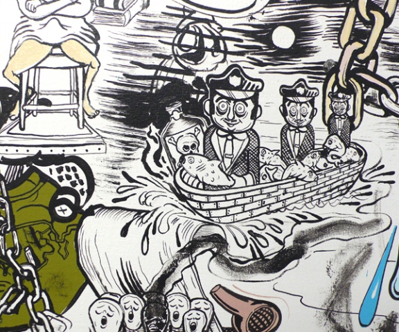 "Good Things Happen to Bad People" (detail 3)