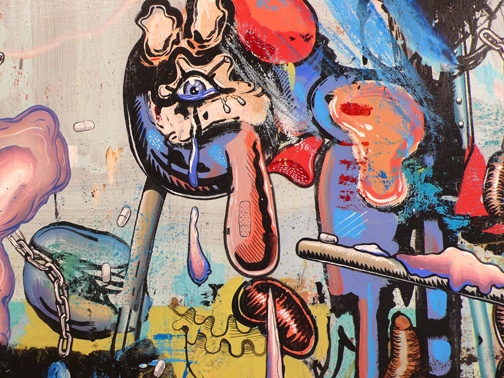 "Red, White and You" (detail 2)