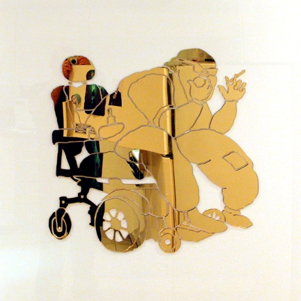 "Worst Case Scenario Self Portrait (Gold Jazzy)"