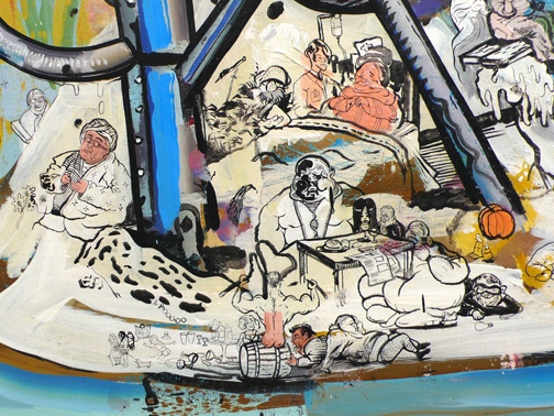 "Red, White and You" (detail)