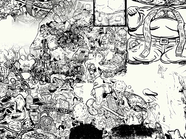"North America"  (detail 1)