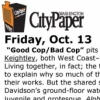Jessica Dawson,"Good Cop, Bad Cop" The Washington Post, Oct 28, 2006