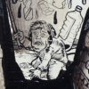 "Racing Thoughts" (detail 1)
