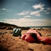 beach snooze