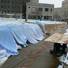 Illuminated Passage install for Grand Center's New Year's Eve event