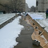Illuminated Passage install for Grand Center's New Year's Eve event