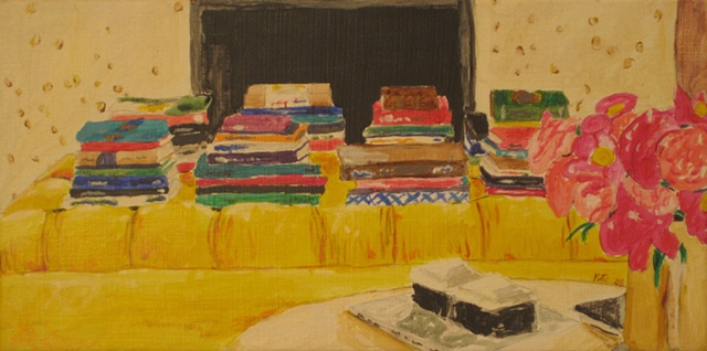 Yellow Ottoman
