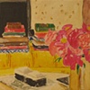 Yellow Ottoman