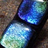 Fused Dichroic Glass Pendant - DGP6