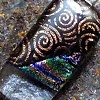 Fused Dichroic Glass Pendant - DGP5