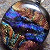 Fused Dichroic Glass Pendant - DGP1