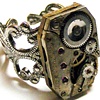 Adjustable Steampunk Victorian Ring - SR4