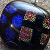 Fused Dichroic Glass Pendant - DGP8