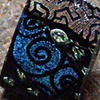 Fused Dichroic Glass Pendant - DGP12