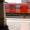waiting for the train