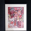 Masks, Unsigned Painting 